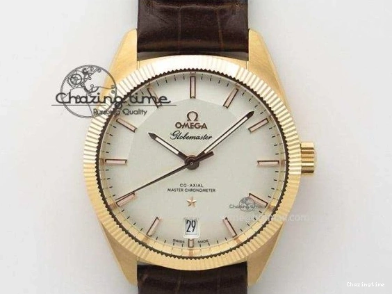 0327 Thermal Speedmaster ’57 Co-Axial SS RG OMF 1:1 Best Edition White Dial On SS RG Bracelet A9300 (Free Leather Strap) 8074